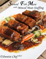 stew fish maw stuffed minced meat recipe chinese hipio