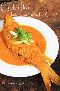 resep gulai ikan coconut curry fish