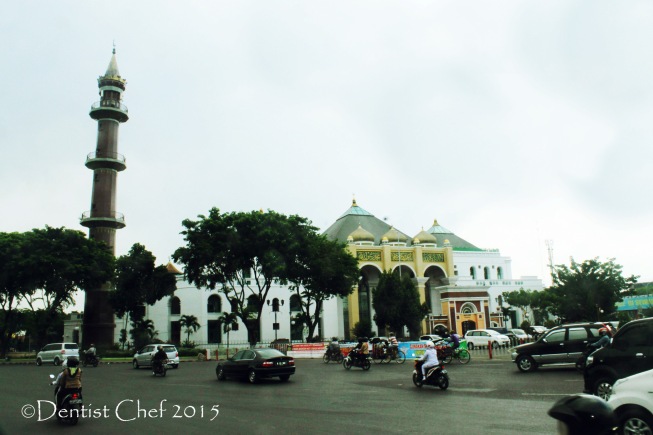 mesjid agung palembang great mosque south sumatra