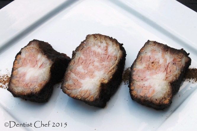 sous vide beef kobe wagyu bms 12 melt tender steak porcini mushrooms powder butter chanterelle morel