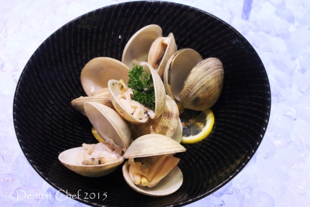 boiled cockle clams seafood platter buffet signatures restaurant kempinski hotel jakarta